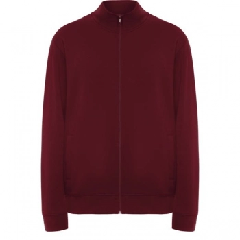 Bluza z wysokim kołnierzem bordowy  7/8