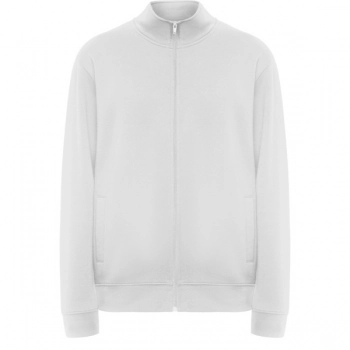 Bluza z wysokim kołnierzem biały 3XL