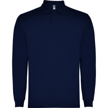 Koszulka polo z długim rękawem granatowa roz. 2XL