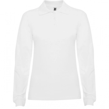 Koszulka polo z długim rękawem biała roz. 3XL
