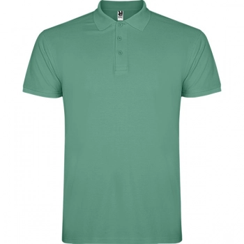 Koszulka polo z krótkim rękawem ciemna mięta 3XL