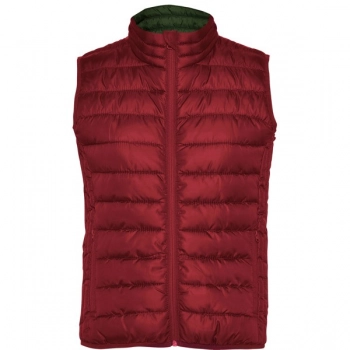 Pikowana kamizelka 2XL bordowy