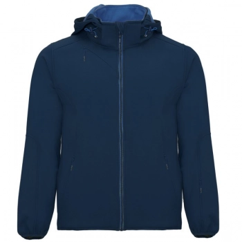 Dwuwarstwowa sportowa kurtka typu soft-shell XL granatowy