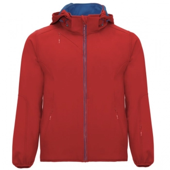 Dwuwarstwowa sportowa kurtka typu soft-shell 2XL czerwony