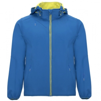 Dwuwarstwowa sportowa kurtka typu soft-shell M chabrowy