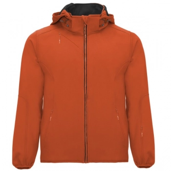 Dwuwarstwowa sportowa kurtka typu soft-shell 3XL pomarańczowy