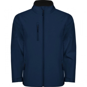 Dwuwarstwowa kurtka typu soft-shell 4XL granatowy