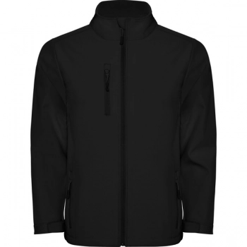 Dwuwarstwowa kurtka typu soft-shell 2XL czarny