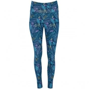 Długie damskie legginsy sportowe do kostek lasiaste światło księżyca roz. XL