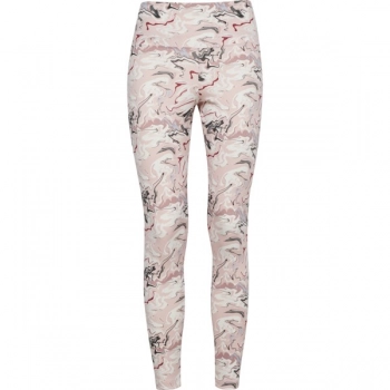 Długie damskie legginsy sportowe do kostek fussion pink roz. 2XL