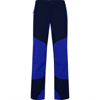 Spodnie trekkingowe unisex granatowy/chabrowy L
