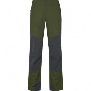 Spodnie trekkingowe unisex  zielony/ grafitowy 2XL