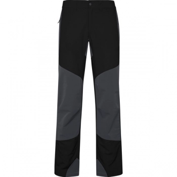 Spodnie trekkingowe unisex czarny/grafitowy M