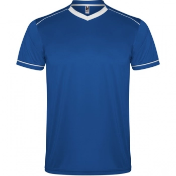 Zestaw sportowy składający się z koszulki i spodenek niebieski/biały roz. 2XL