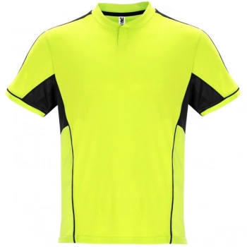 Oddychający 2-częściowy komplet sportowy unisex żółty/czarny dziecięcy roz. 8